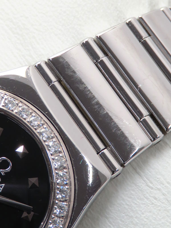 OMEGA】オメガ『コンステレーションミニ マイチョイス ベゼルダイヤ