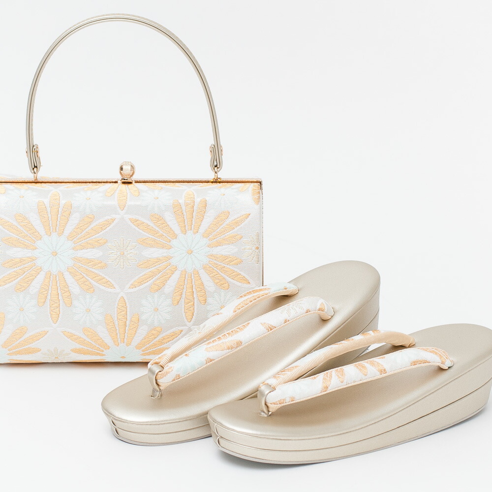 楽天市場】レンタル 草履バッグセット 礼装 西陣織 帯地 草履 バッグ