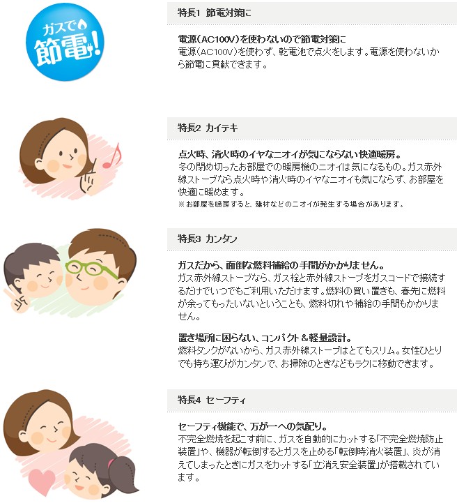 楽天市場】【販売終了】リンナイ ガス赤外線ストーブ R-652PMSIII(A