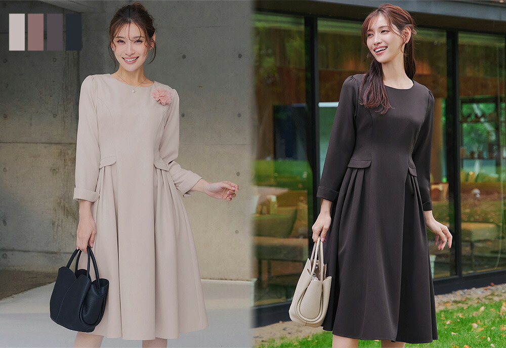 楽天市場】サイドフラップワンピース レディース ファッション