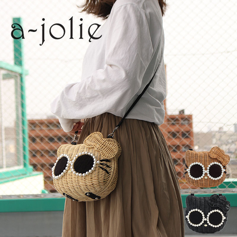 a-jolie ハローキティ かごバッグ | TOZAI NANBOKUYA