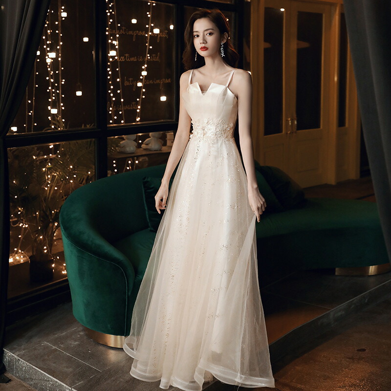 楽天市場】ワイン シャンパン ブラック カラードレス イブニングドレス