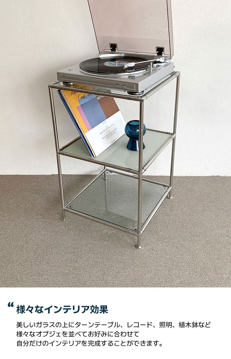 楽天市場】O'gre オグレ ステンレスモジュール家具デュアルキューブ