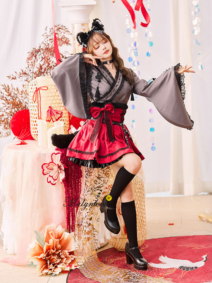 楽天市場】[正規品] 狐 巫女 コスプレ きつね キツネ 衣装 巫女さん