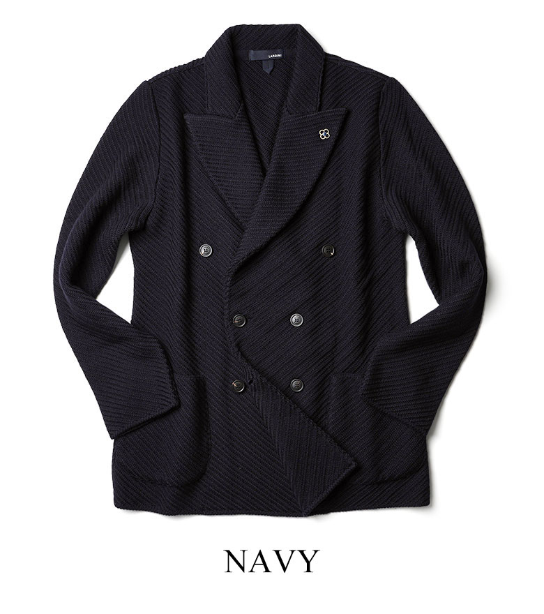 楽天市場】【50%OFF!】ラルディーニ ニットジャケット ダブル ウール