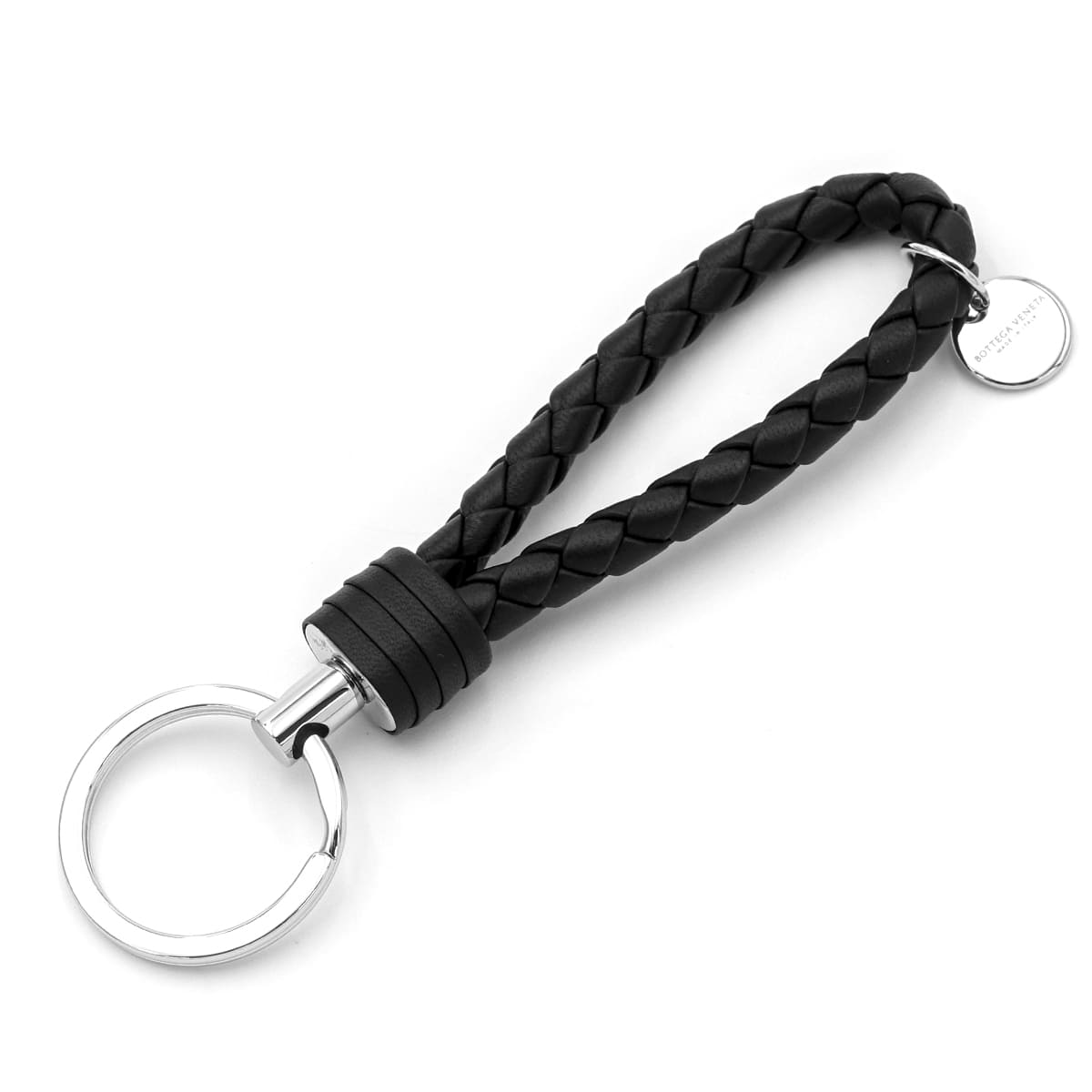 楽天市場】BOTTEGA VENETA ボッテガヴェネタ キーリング ブラック 黒