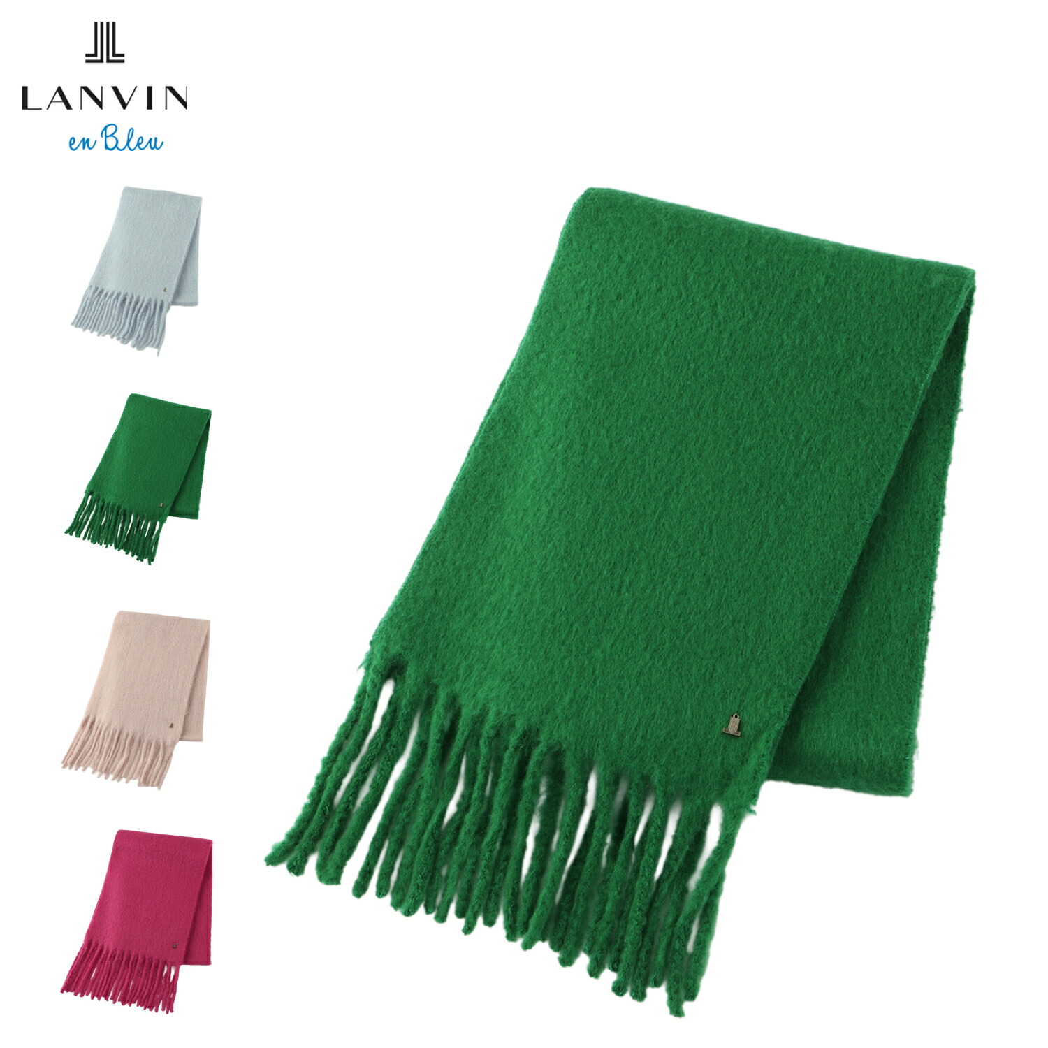 楽天市場】【最大1000円OFFクーポン発行中】 LANVIN en Bleu MUFFLER