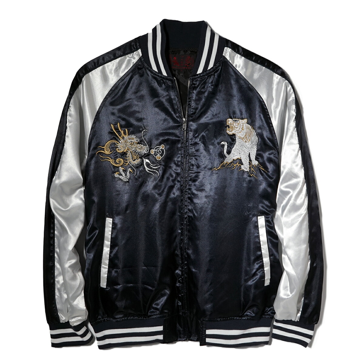 楽天市場】スカジャン メンズ サテンジャンパー スーベニア ジャケット