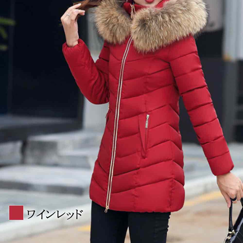 楽天市場】ダウンジャケット レディース ボリュームダウンコート 丈