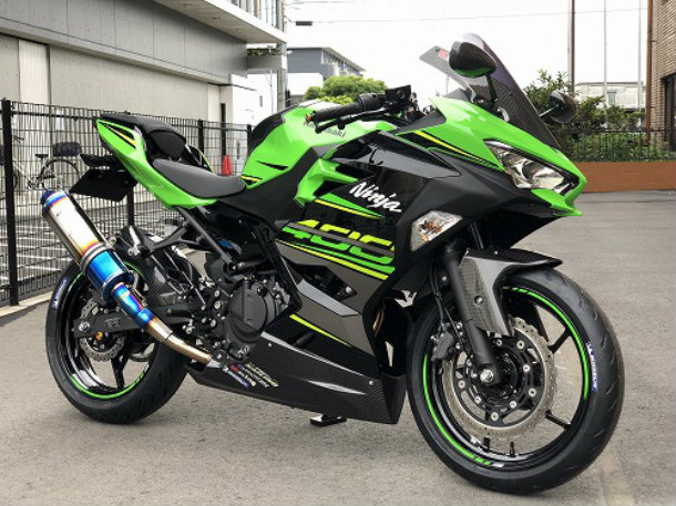 楽天市場】マジカルレーシング タンクエンド 綾織カーボン 18-Ninja400