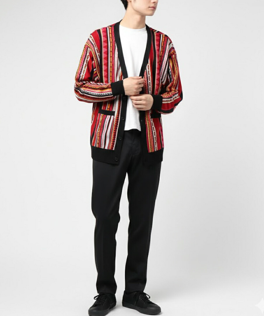 楽天市場】【在庫処分・現品限り】3Dニット カーディガン エスニック風