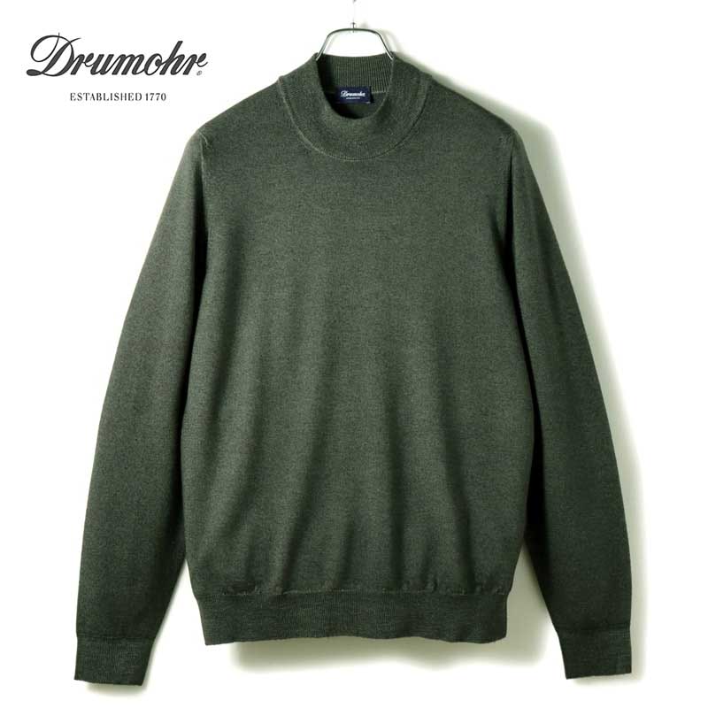 楽天市場】Drumohr / ドルモア｜ガーメントダイウールハイゲージモック