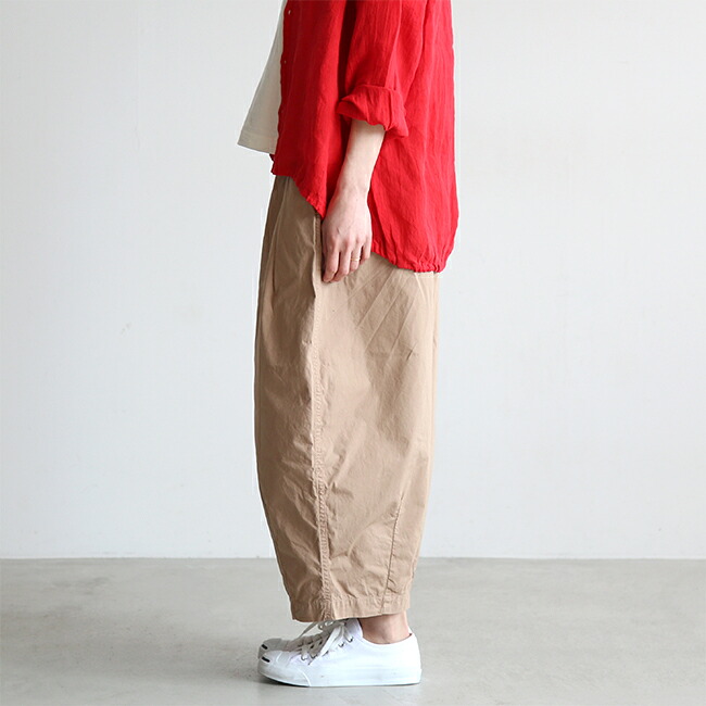 A11905]HARVESTY(ハーベスティ) 別注 クロップドサーカスパンツ