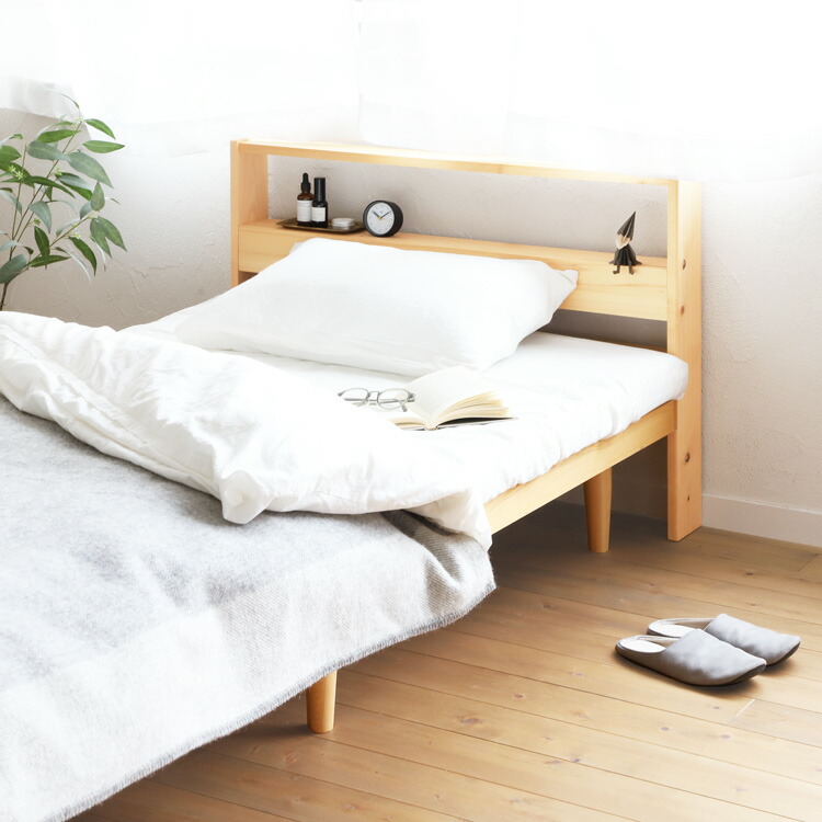 楽天市場】【楽天スーパーSALE】ベッドF ヘッドボードシェルフ S