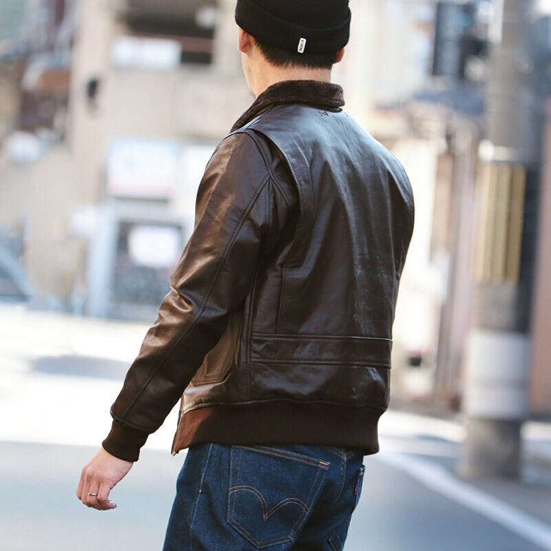 楽天市場】米軍タイプ G-1フライトジャケット JJ277YN メンズ GI G1