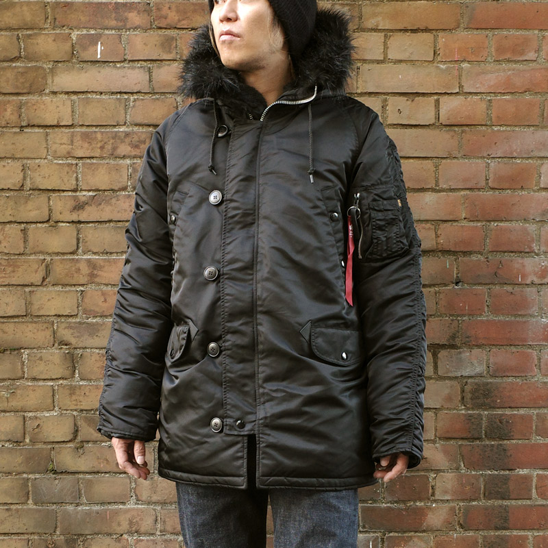 楽天市場】ALPHA社 アルファ #20094 N-3B フライトジャケット タイト