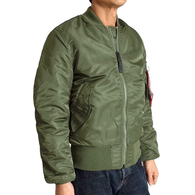 楽天市場】ALPHA社 アルファ #20004 MA-1 タイトジャケット フライト