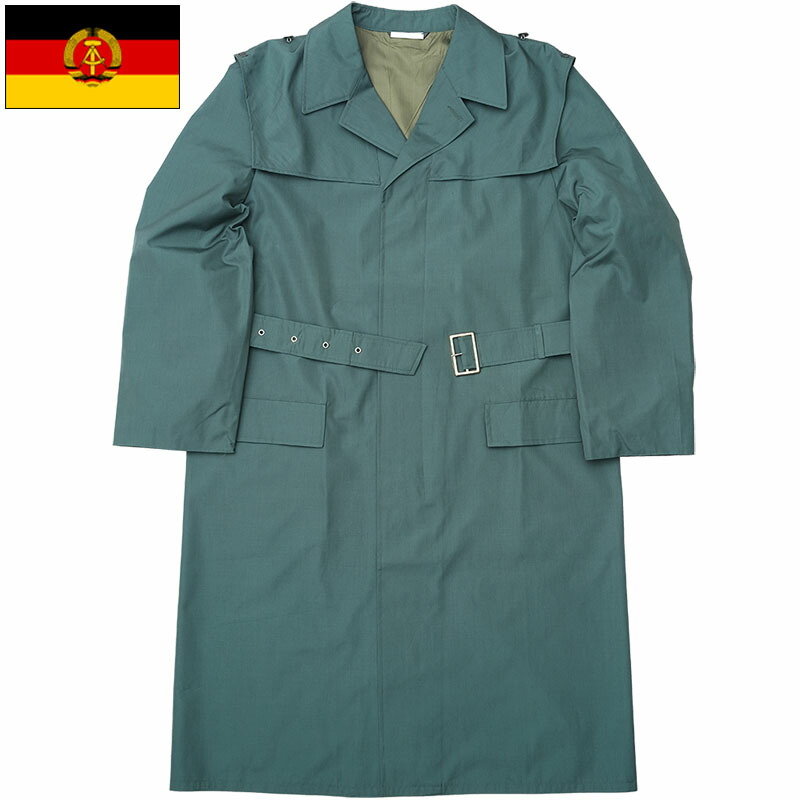 楽天市場】東ドイツ軍 レインコート グリーン Aタイプ デッドストック