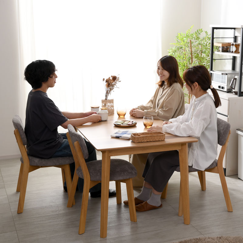 ダイニングテーブル＋チェア4脚 5点セット 4人掛け メアリー 家具通販