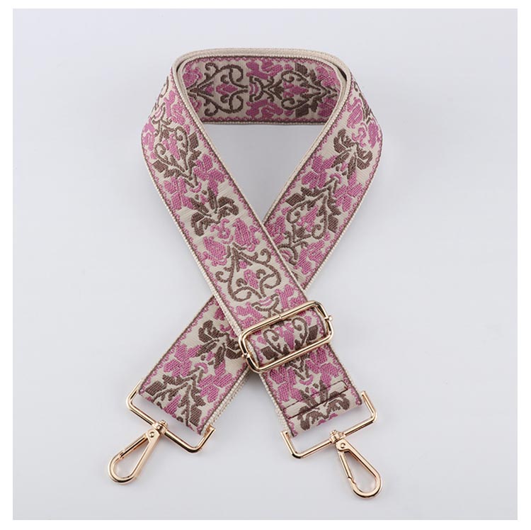 楽天市場】ショルダーベルト 単品 幅広 かわいい 刺繍 太め 編み込み