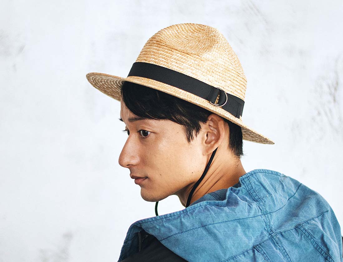 楽天市場】田中帽子店 Berg ベルグ 麦わらマウンテンハット (Dカン