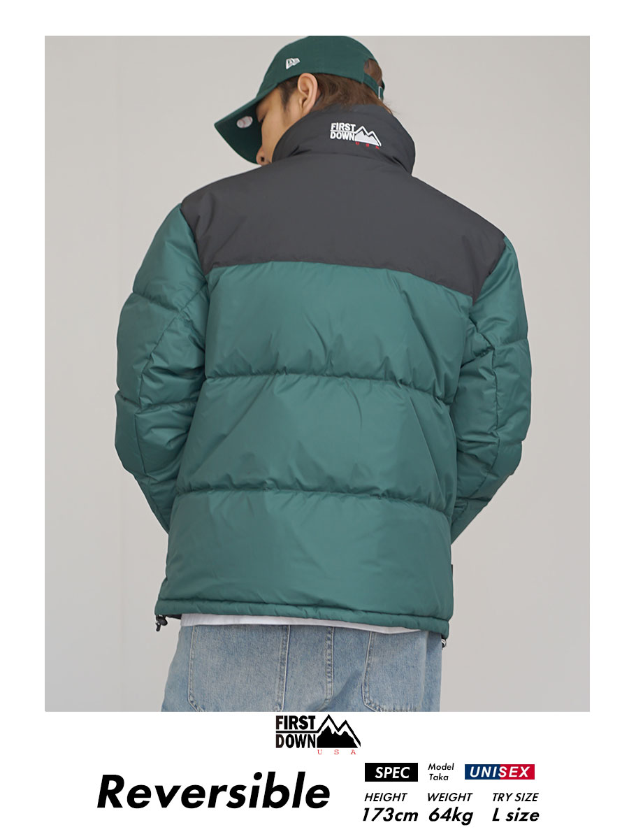 楽天市場】FIRST DOWN USA ファーストダウン バブル ダウンジャケット
