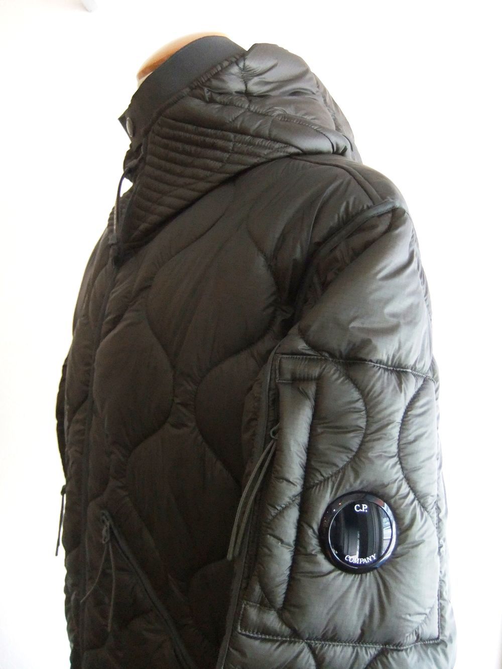 C.P. COMPANY - LINER PADDED HOODED JACKET フード付き キルティング