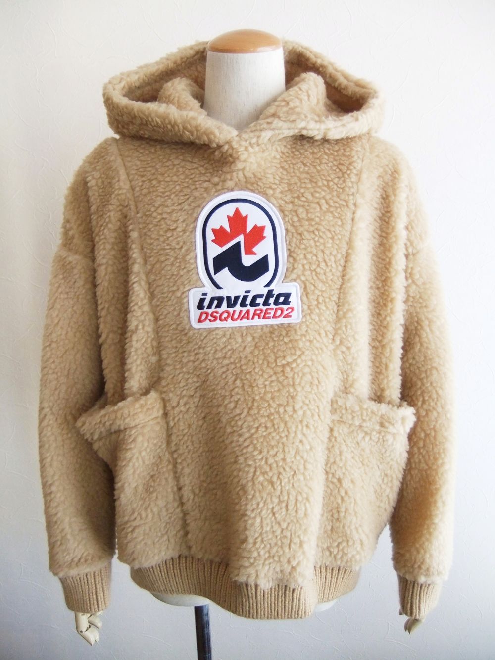 Dsquared2 - INVICTA TEDDY HOODIE ボアフリース パーカー S71GU0558