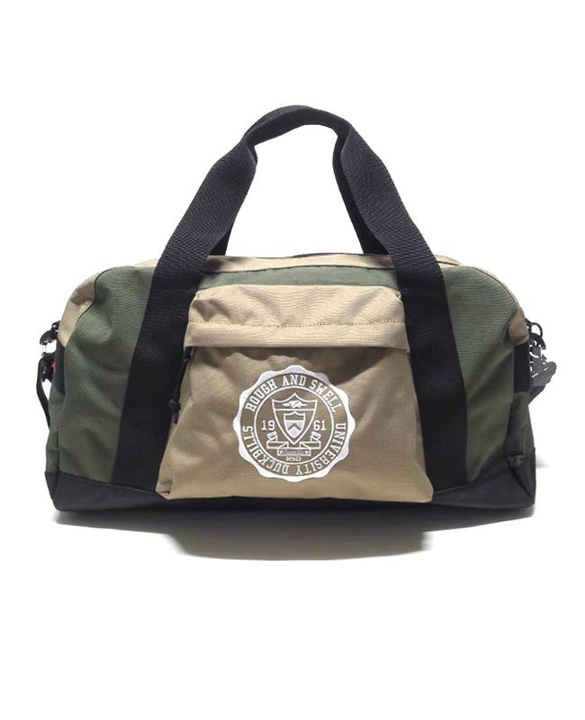 rough & swell - COLLEGE BOSTON BAG ボストンバッグ ( ブルー ) RSA