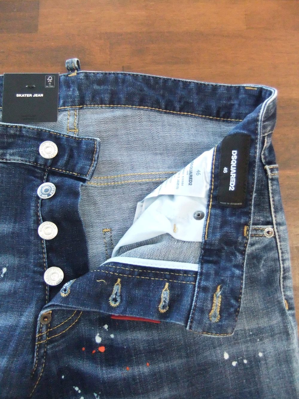 Dsquared2 - MEDIUM EASY WASH SKATER JEAN スケーター ジーンズ