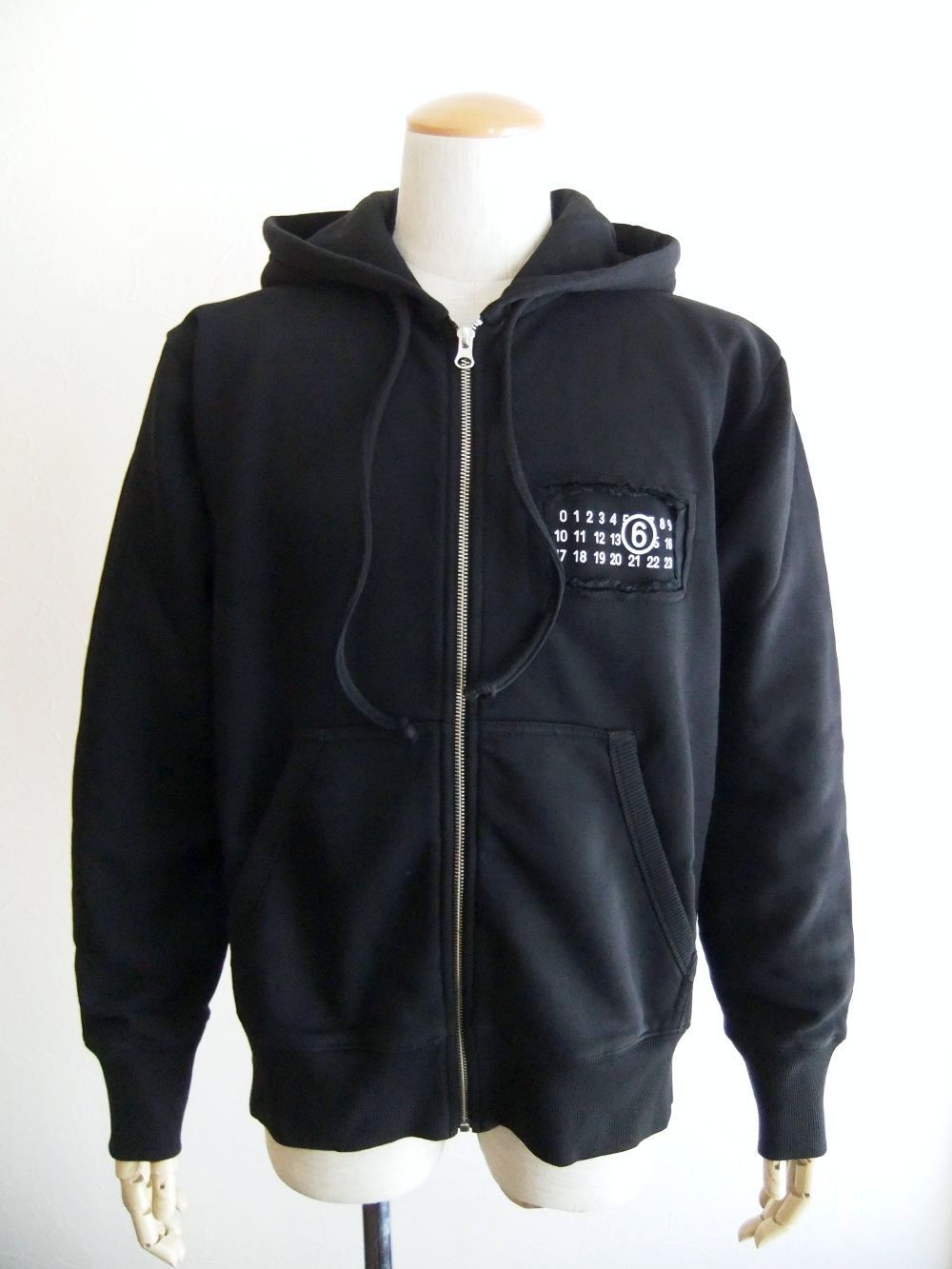 MM6 Maison Margiela - 《MM➅》 Maison Margiela NUMERIC ZIP HOODIE