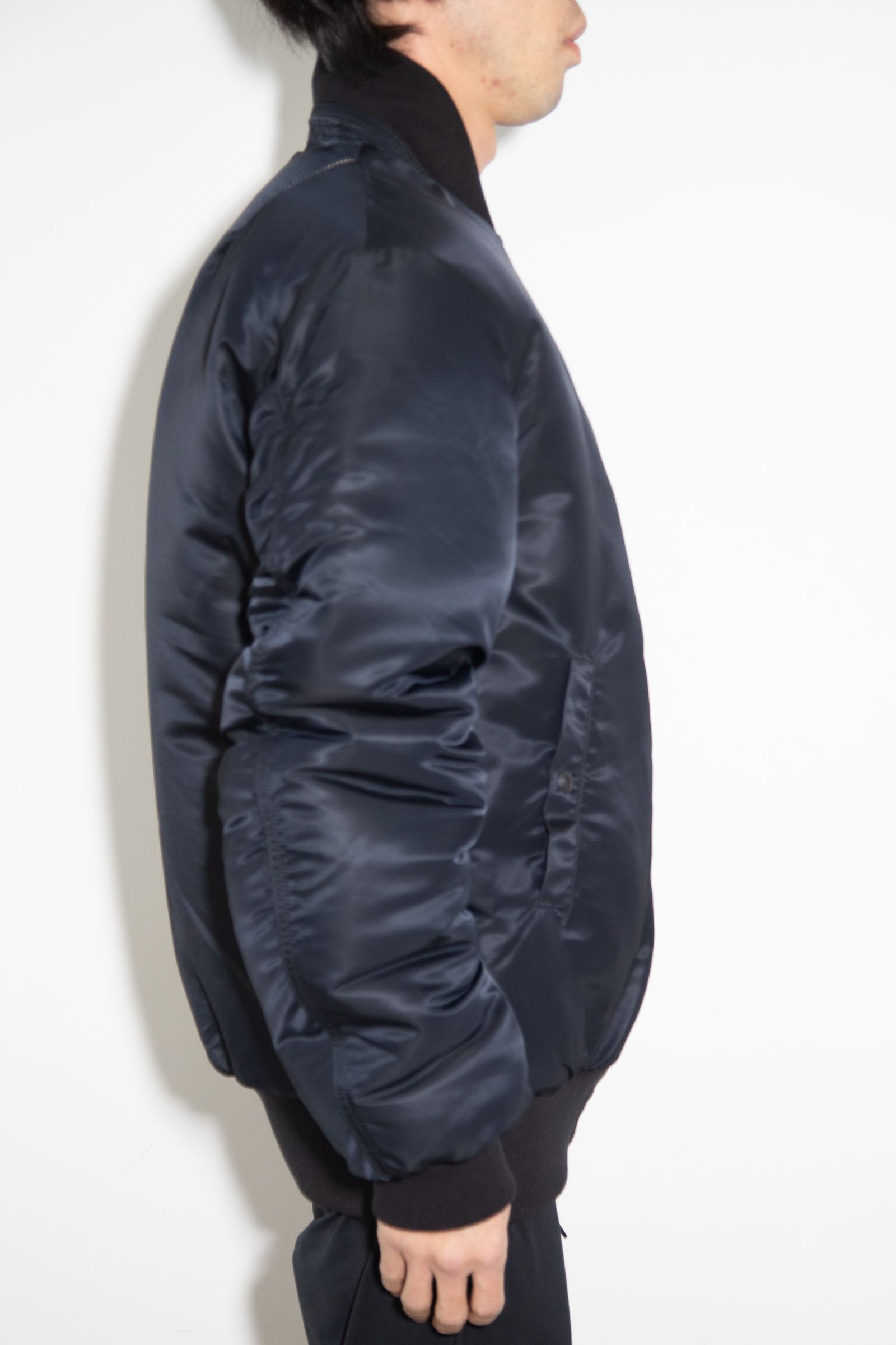 RIPVANWINKLE - [ラスト1点 サイズS] MA-1 / ブラック | Tempt