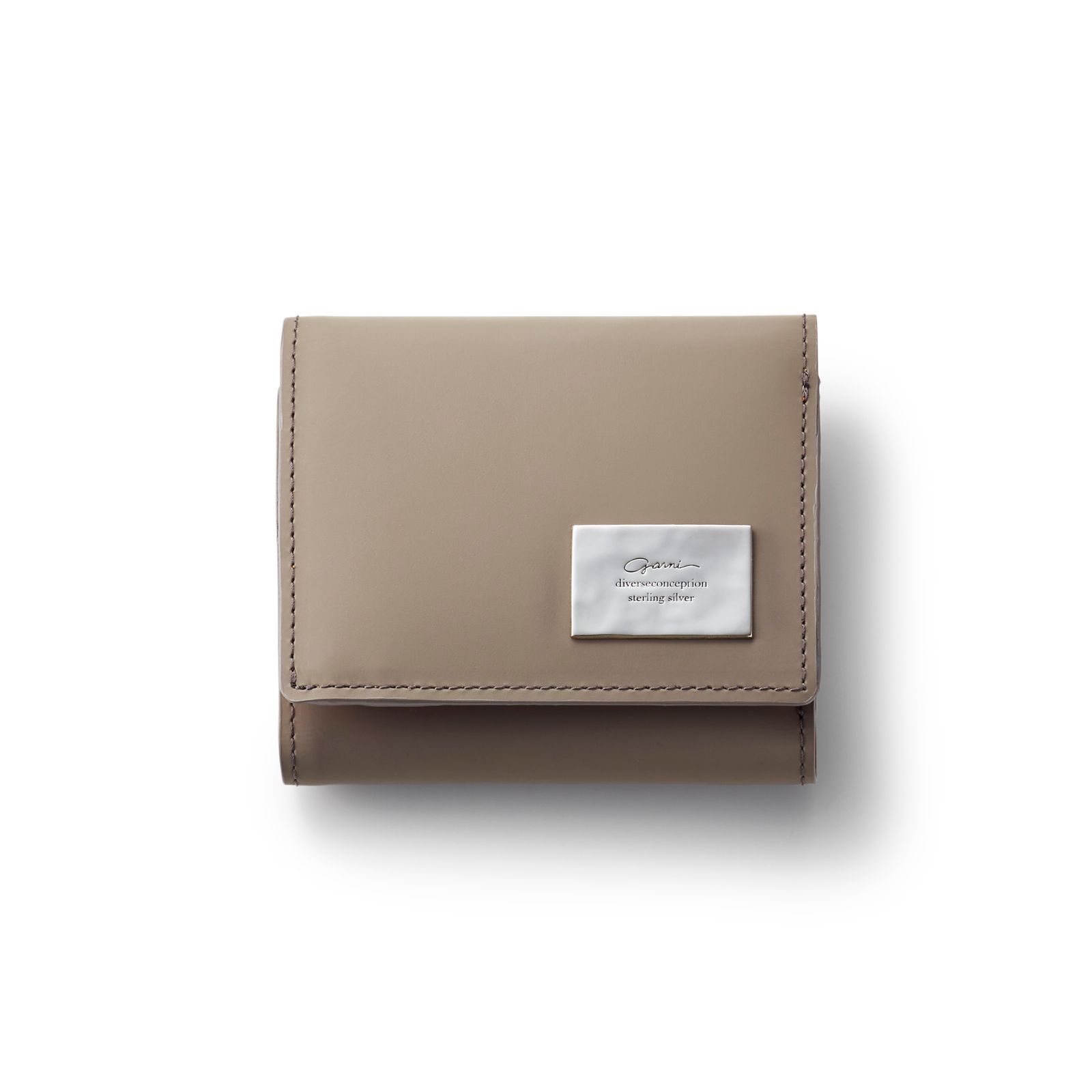 GARNI - Rubber Mini Three Fold Wallet / ブラック | Tempt