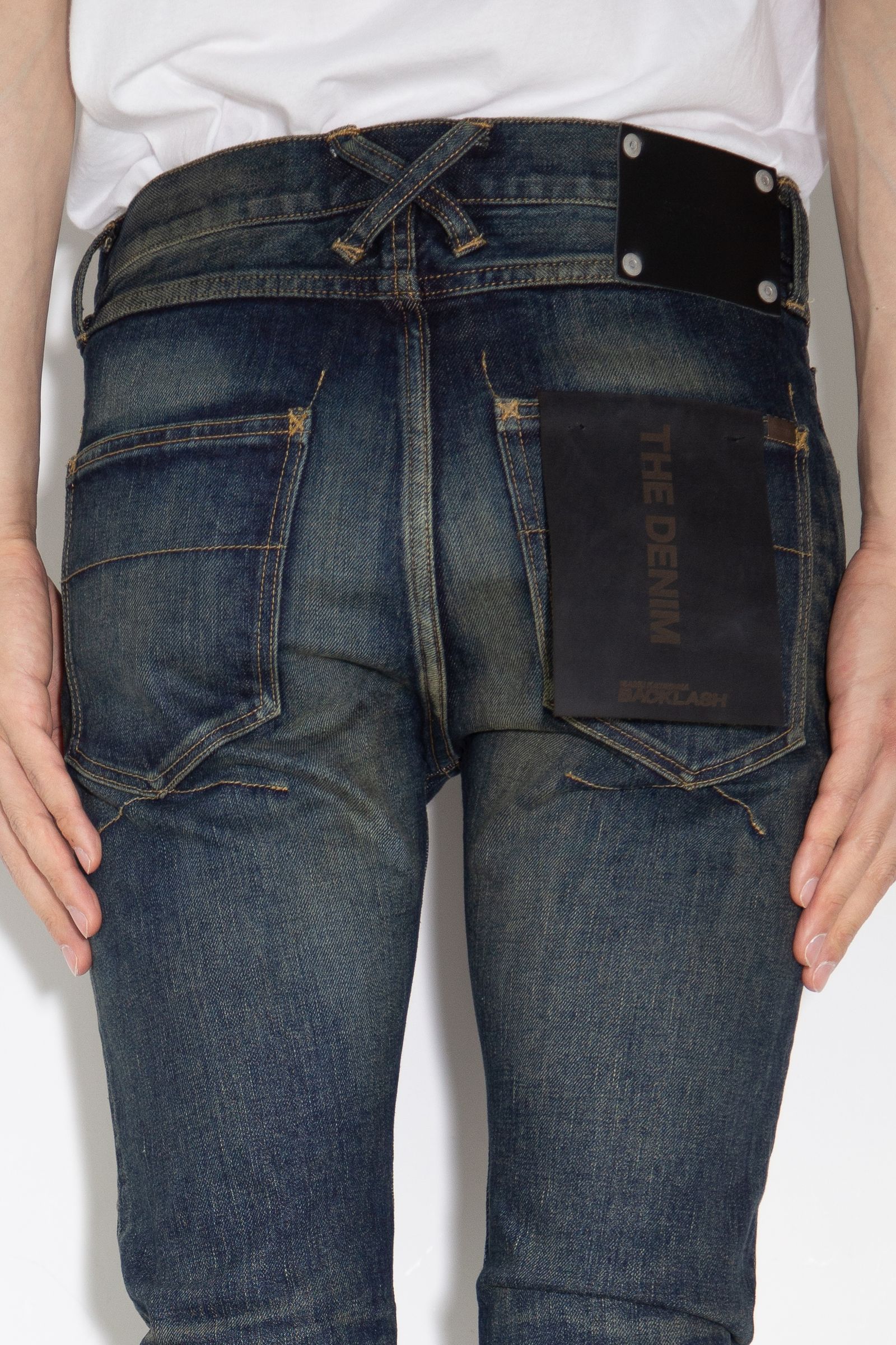 ISAMU KATAYAMA BACKLASH - THE DENIM STRETCH SELVEDGE DENIM SKINNY