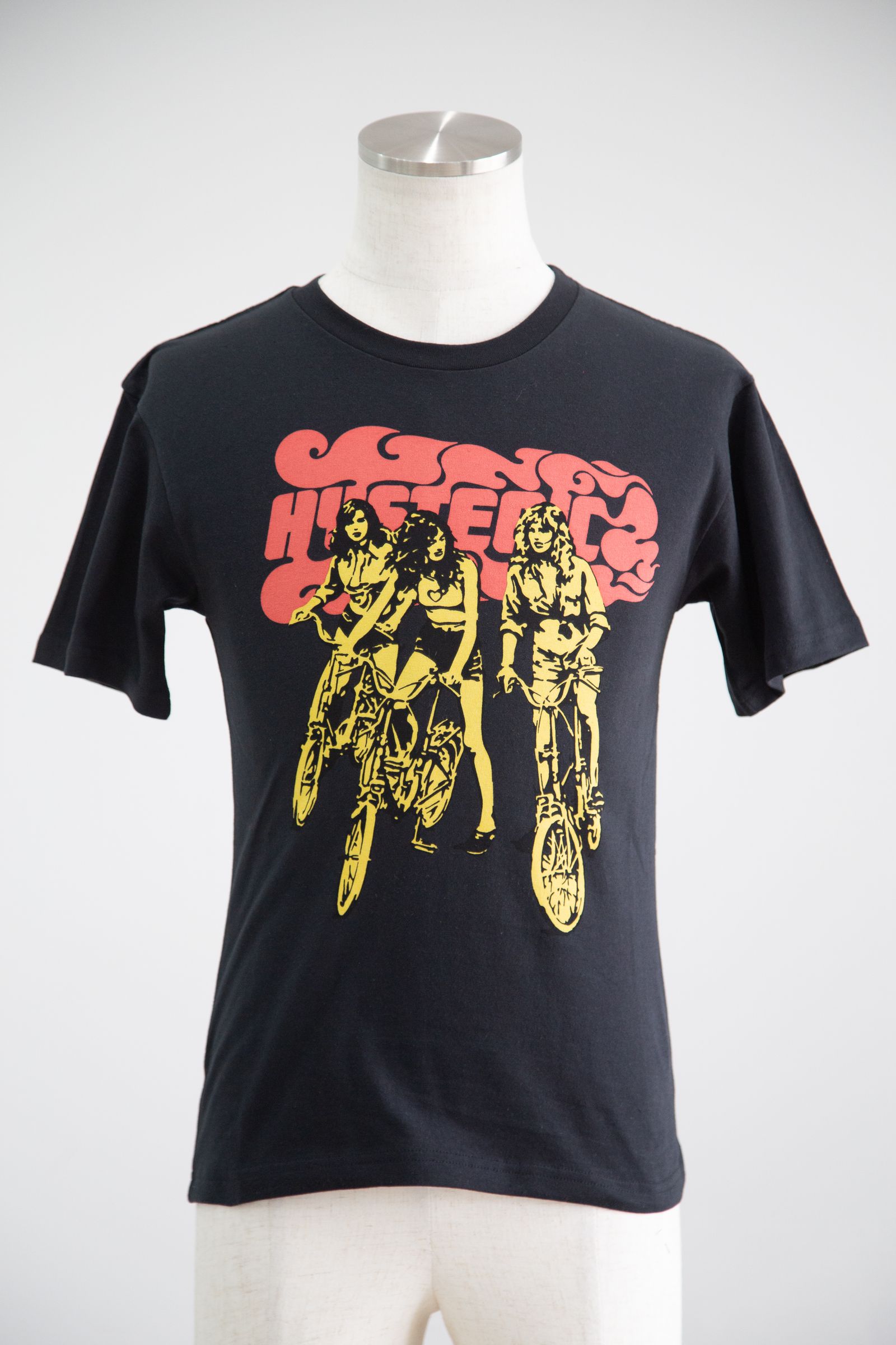 HYSTERIC GLAMOUR - HIT THE ROAD チビTシャツ / ブラック | Tempt