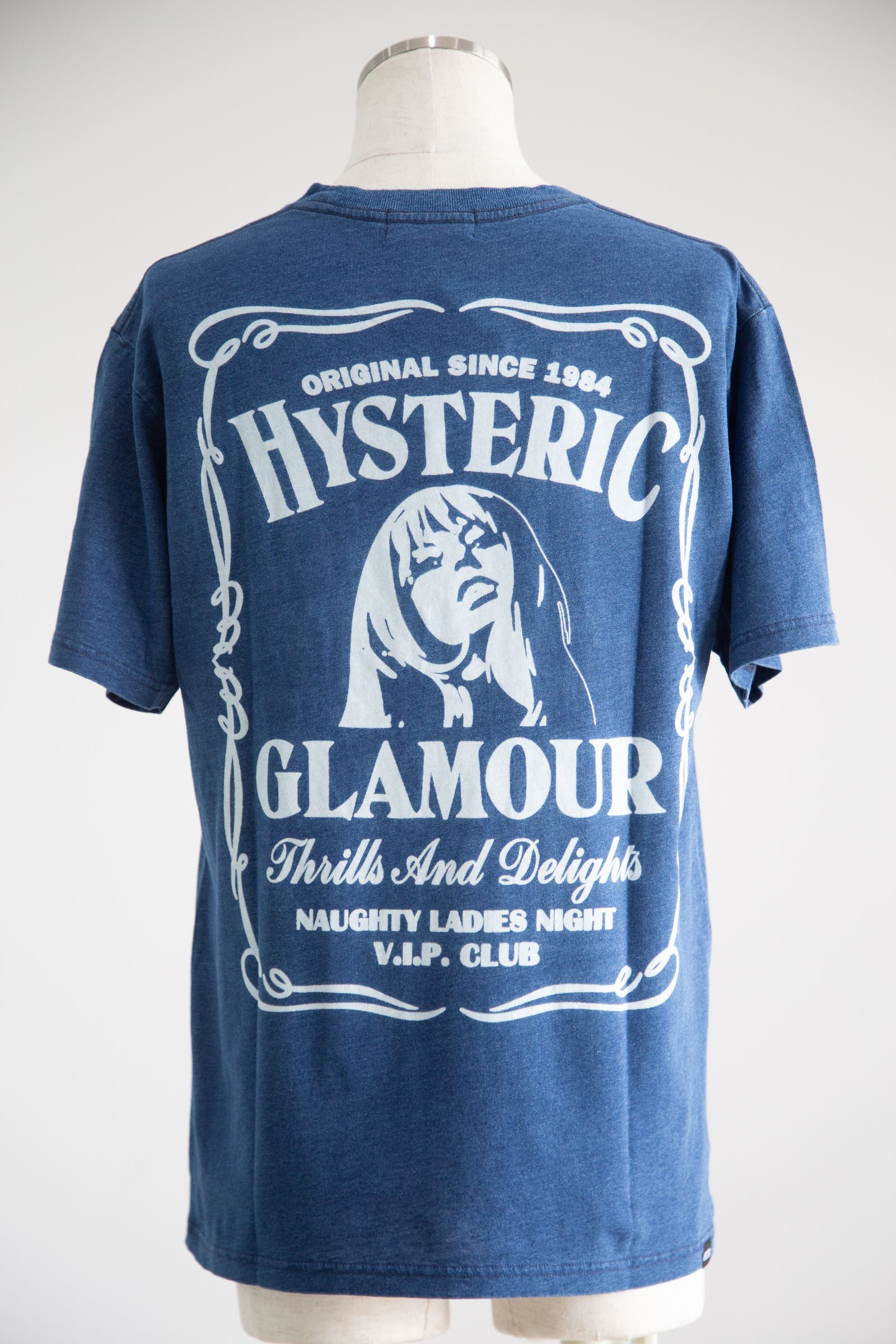 HYSTERIC GLAMOUR - WHISKY WOMAN Tシャツ / ブラック | Tempt