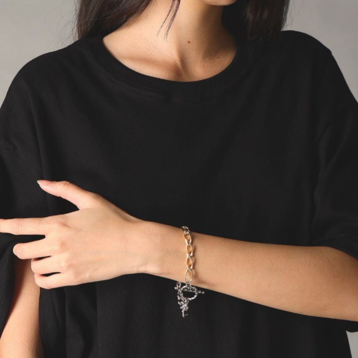 Ground Y - 【残り一点】ダブルチェーンブレスレット(GOLD) | ACRMTSM