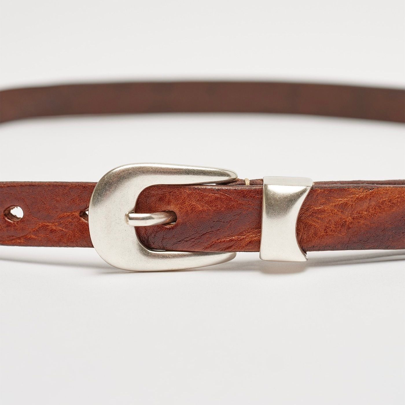 OUR LEGACY - 【残りわずか】2cm Belt(BROWN) | ACRMTSM ONLINE STORE