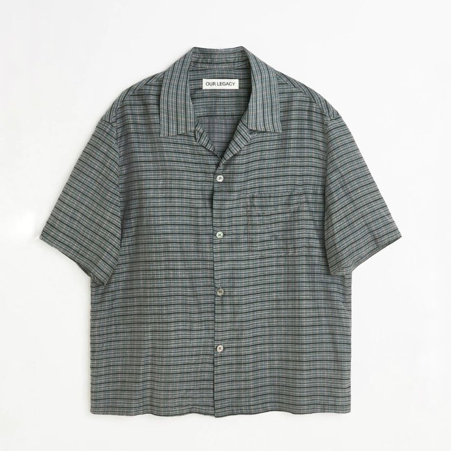 OUR LEGACY - 【残り一点】Heusen Shirt Short Sleeve | ACRMTSM