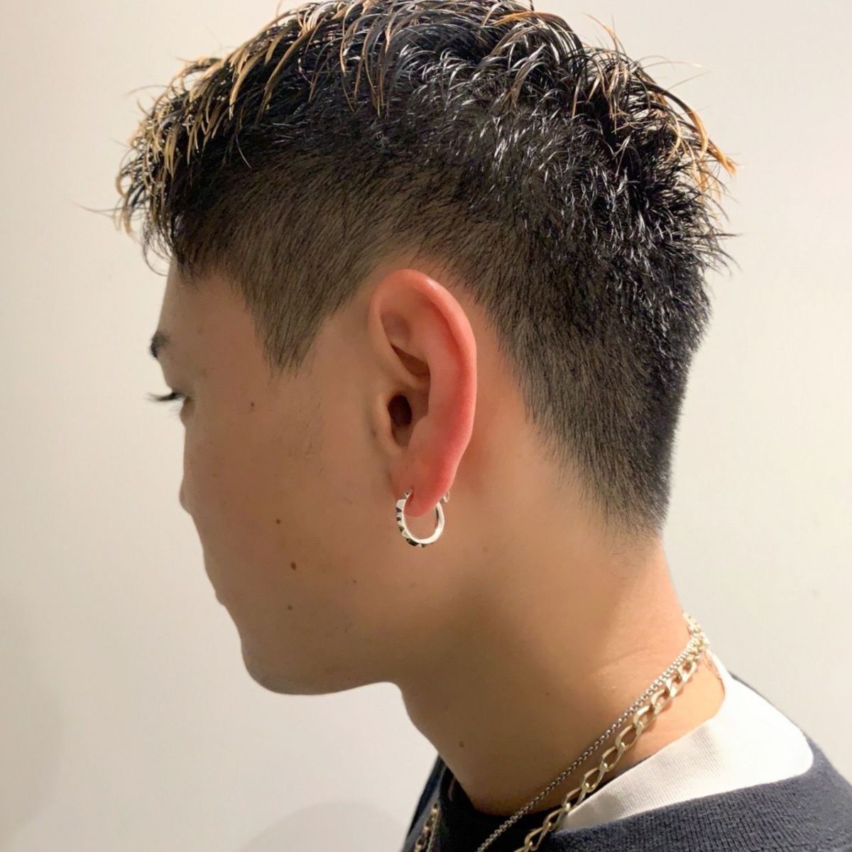 GARNI - 【残り一点】Clash Hoop Earring_L | ACRMTSM ONLINE STORE
