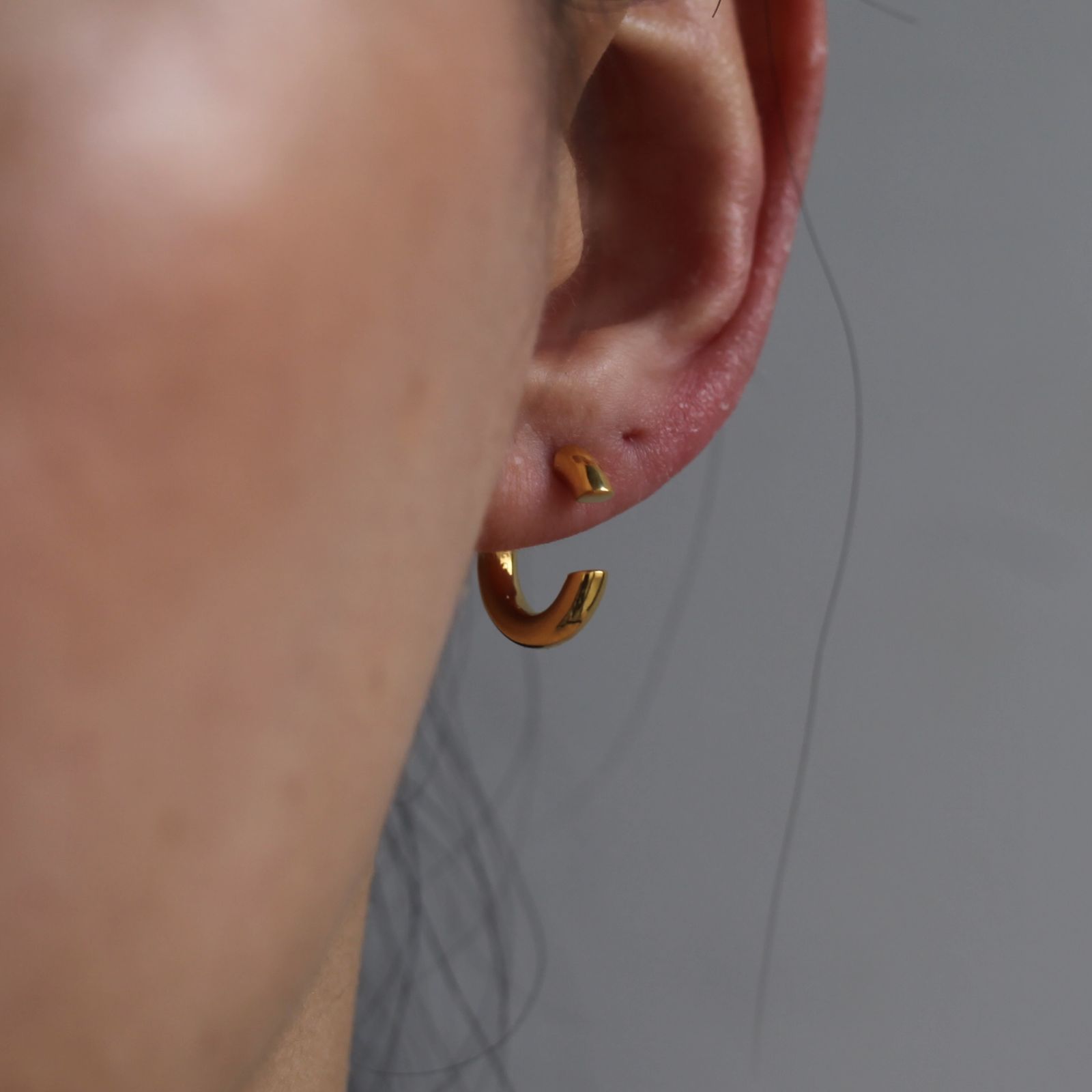 MARIA BLACK - 【再販売通知受付可能】Disrupted 14 Earring(GOLD