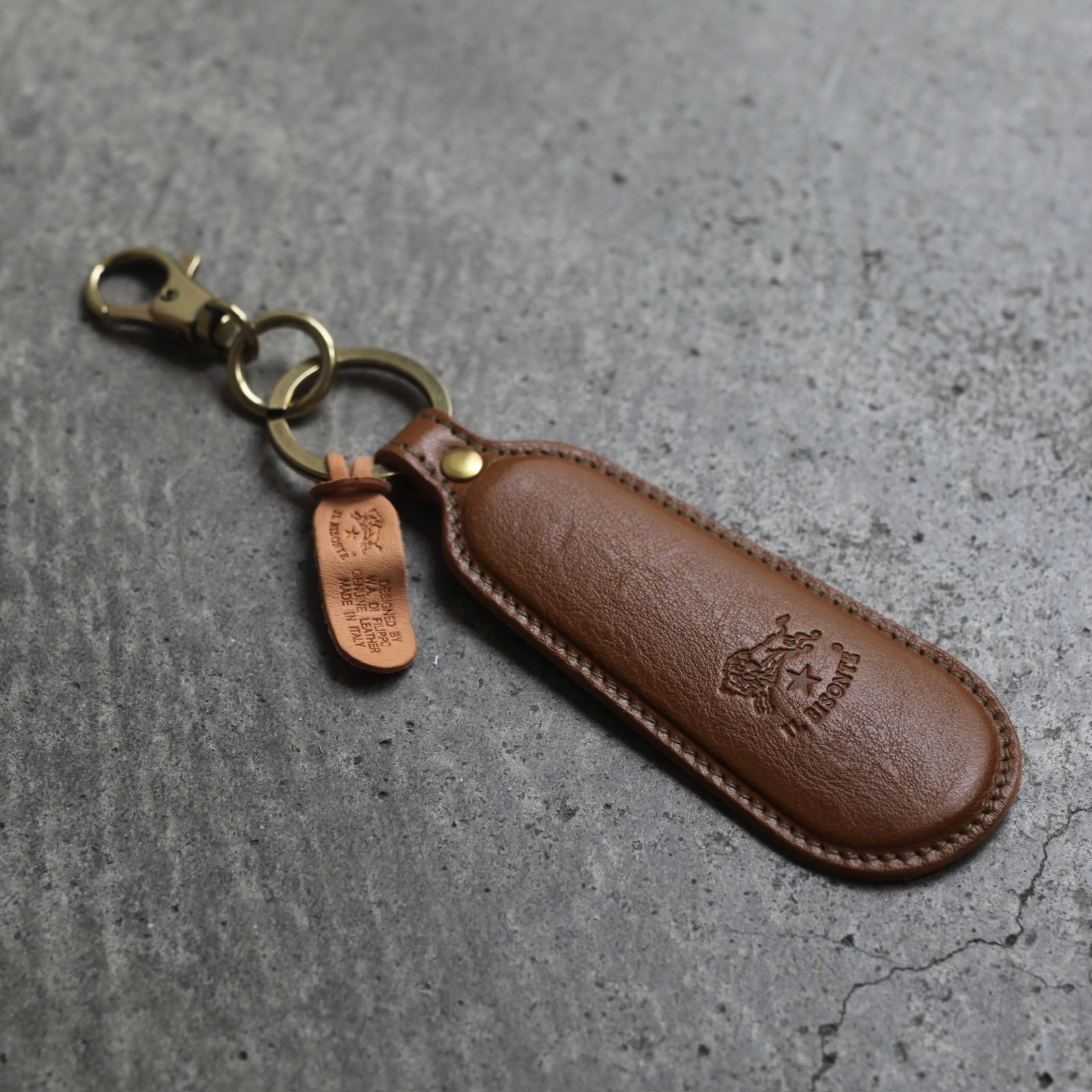 IL BISONTE - 【再販売通知受付可能】シューホーンキーホルダー