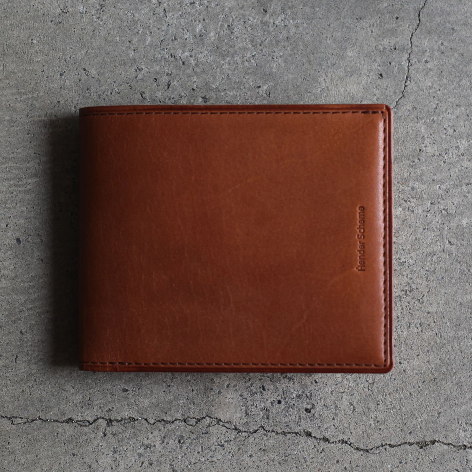 Hender Scheme - 【残りわずか】Half Folded Wallet(BROWN) | ACRMTSM