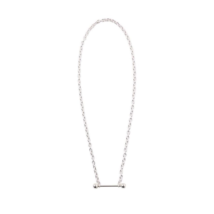 JOHNLAWRENCESULLIVAN - 【残り一点】Straight Barbell Short Necklace