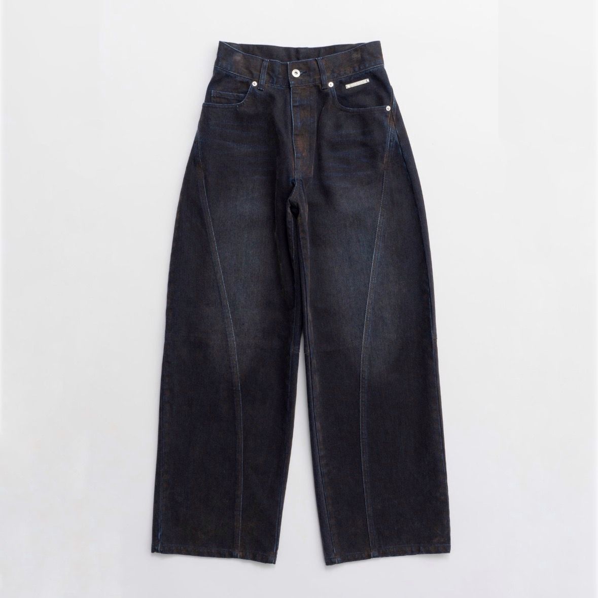 PRANK PROJECT - 【残り一点】Curve Line Flocky Denim | ACRMTSM