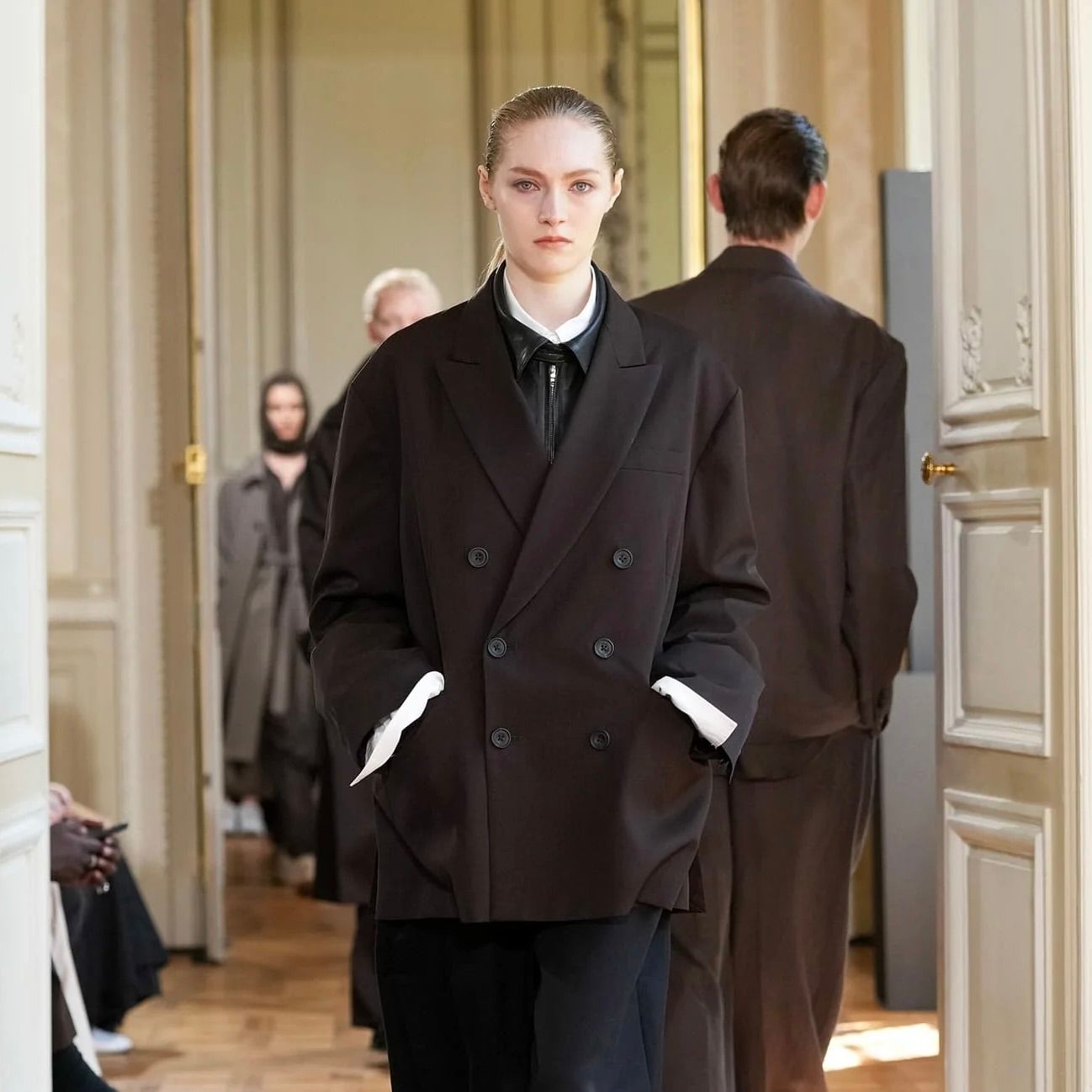 ssstein - 【残り一点】Oversized Double Breasted Jacket | ACRMTSM