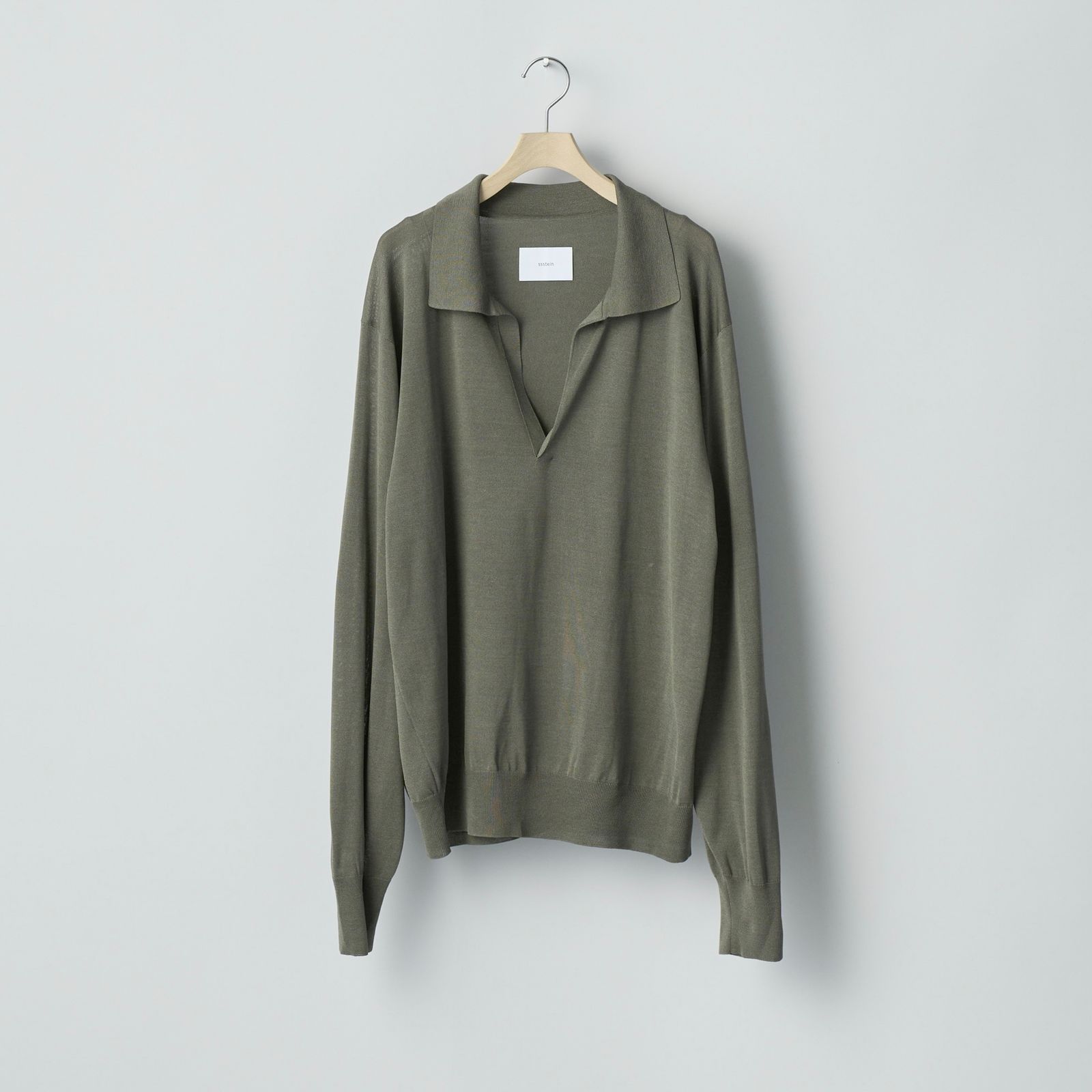 ssstein - 【残りわずか】Wool/Silk Knit Skipper LS | ACRMTSM ONLINE