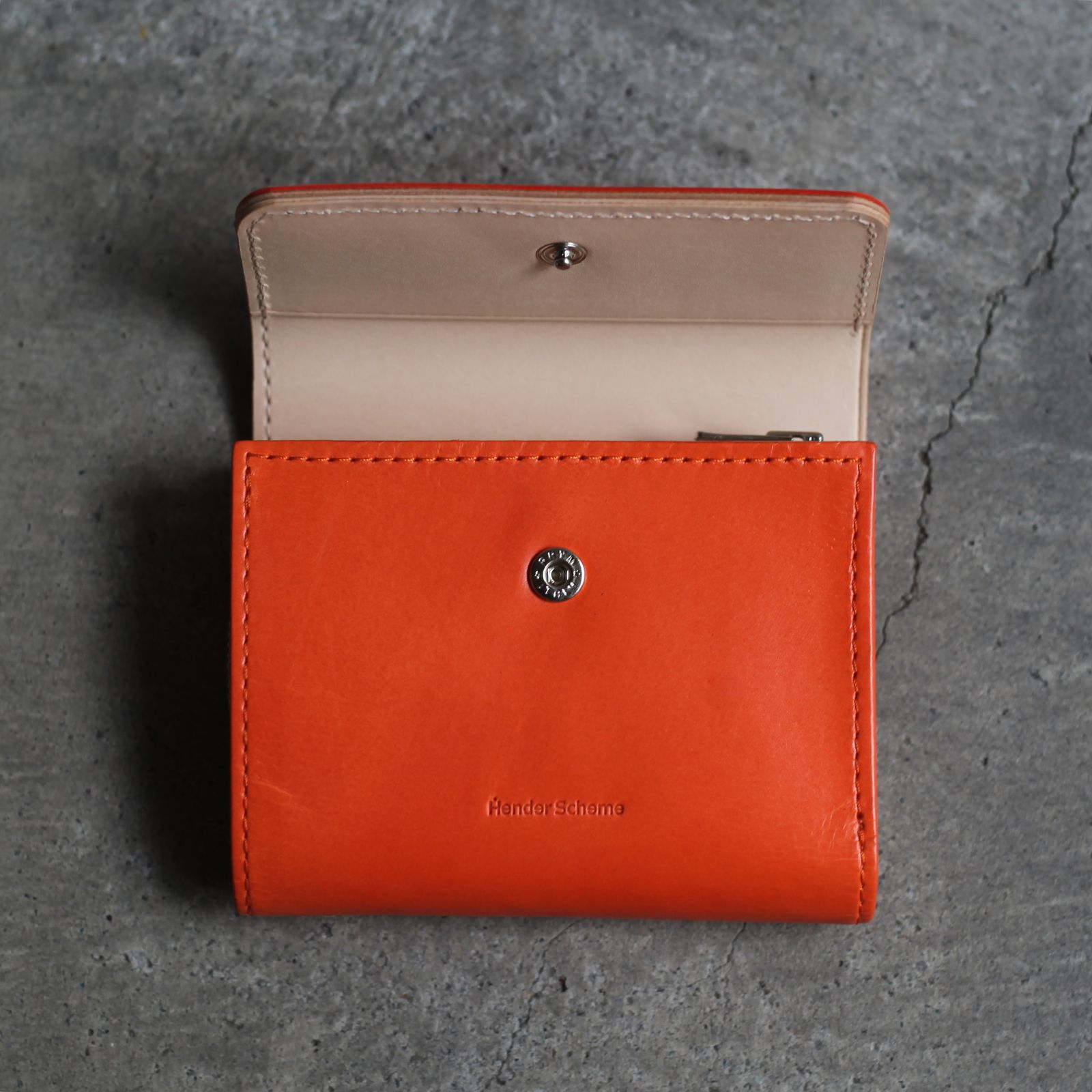 Hender Scheme - 【残り一点】Bellows Wallet(ORANGE) | ACRMTSM