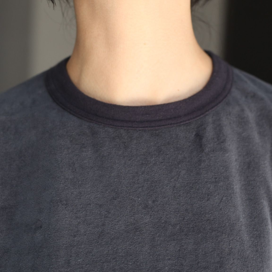 NVRFRGT - 【残り一点】Velour Double Layer Long Sleeve T-shirt