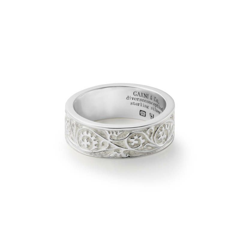 GARNI - 【お取り寄せ注文可能】Vine Pattern Ring_Light(WHITE